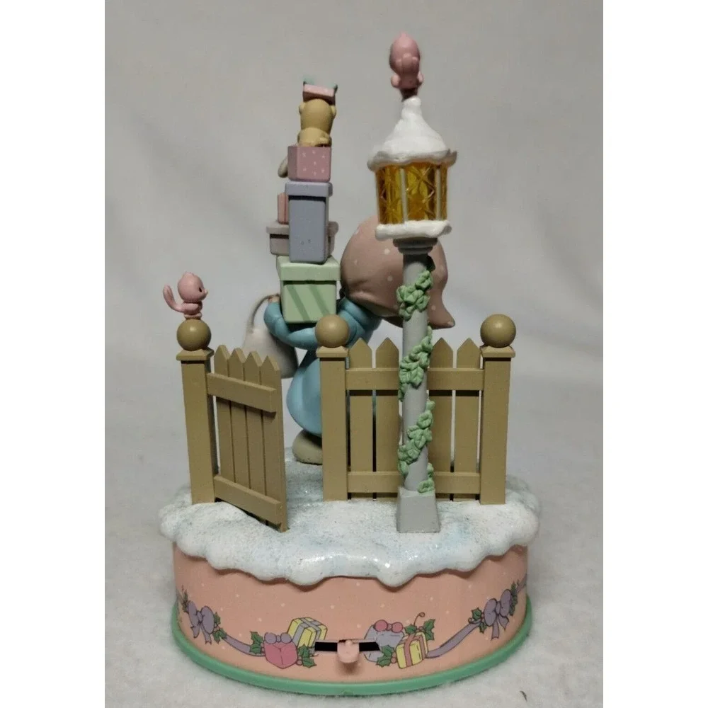 Precious Moments Bundles of Joy Musical Action‎ Figurine Christmas Decor